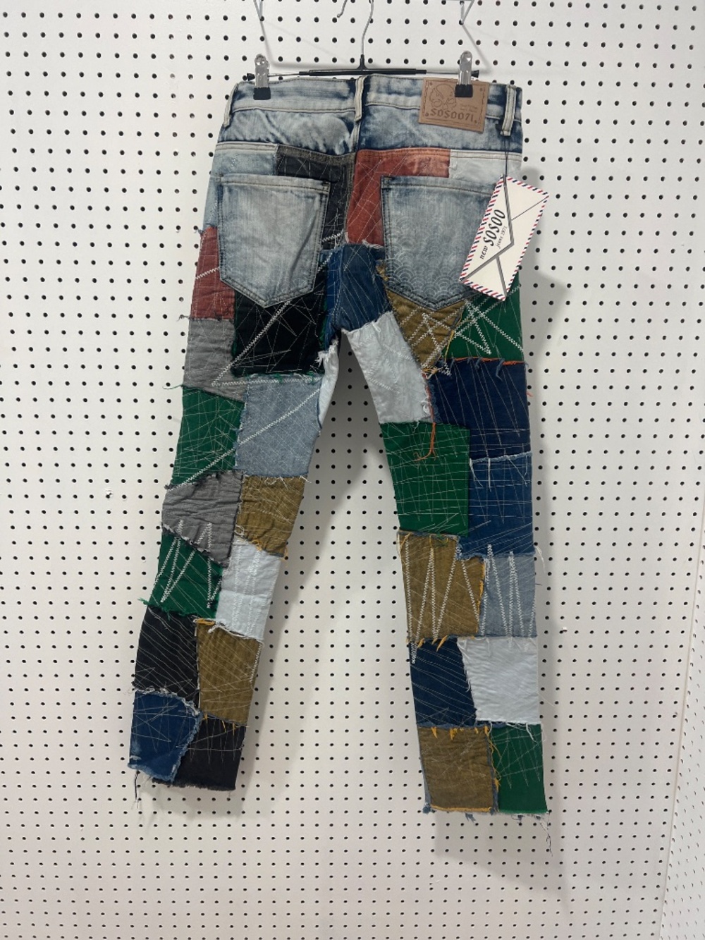 Patchwork. Jeans - Picture 2 of 4